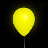 Globo fluor X10 PCS R9 Amarillo