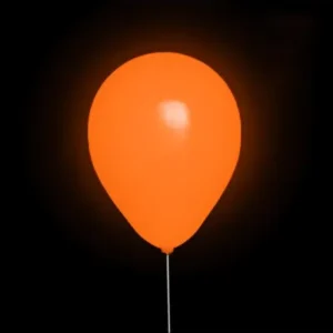 Globo fluor X25 PCS R9 Naranjo