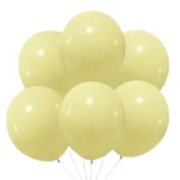 Globos pastel X 20 Pcs amarillo