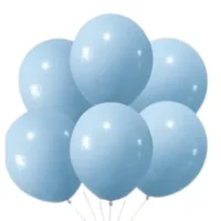 Globos pastel X 10 Pcs celeste