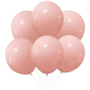 Globos pastel X 20 Pcs naranjo, 15 cms