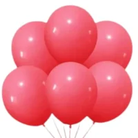 Globos pastel X 10 Pcs rojo, 23 cms