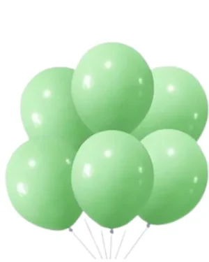 Globos pastel X 20 Pcs verde