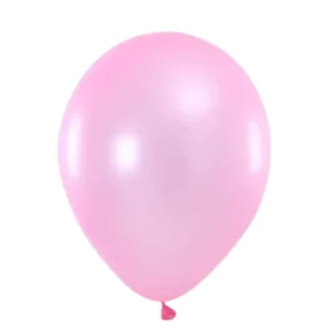 Globos perlados, Rosados, 25 piezas