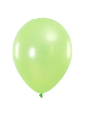 Globos Perlados Verde Manzana, 30 piezas