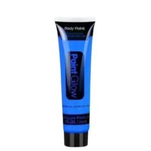 Pintura Corporal Neón-Fluor Azul