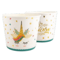 Balde Unicornio Pop Corn, 1 pieza