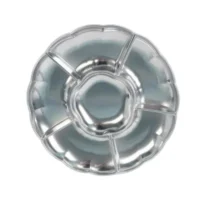 Bandeja Redonda Plata