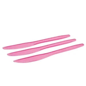 Cuchillos 12 piezas, rosados