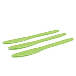 Cuchillos 12 piezas, verdes