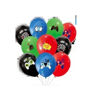 Set De Globos latex, 10 Piezas, Gamer