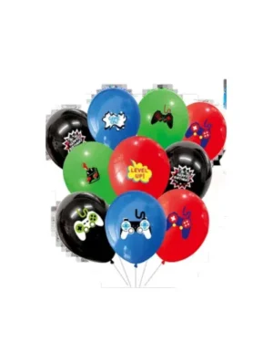 Set De Globos latex, 10 Piezas, Gamer