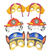 Mascaras Paw Patrol, 6 piezas