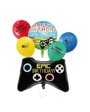 Set de Globos, 6 piezas, Gamer