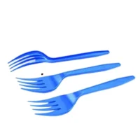 Tenedores 12 piezas, azules