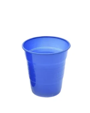 Vasos plásticos Azul, 410 ml, 10 piezas