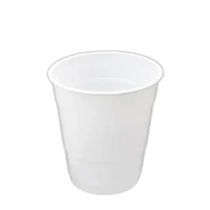 Vasos plásticos Blanco, 300 ml, 10 piezas
