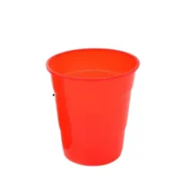 Vasos plásticos Rojo, 410 ml, 10 piezas