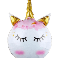 Globo Cara Unicornio 60 x 90 cms