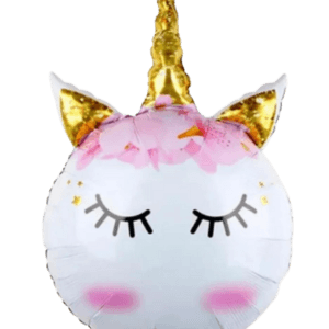Globo Cara Unicornio 60 x 90 cms