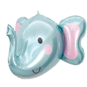 Globo Metálico cabeza elefante