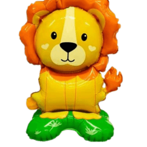 Globo metálico Leon
