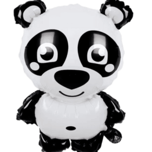 Globo metálico de oso panda