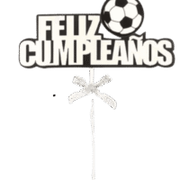 Topper para torta Fútbol