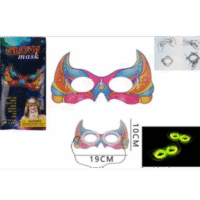 Antifaz Fluorescentes 19*10 cms