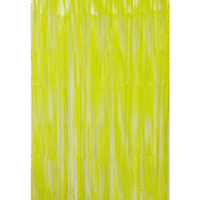 Cortina de tira Fluor  Neón, Amarillo