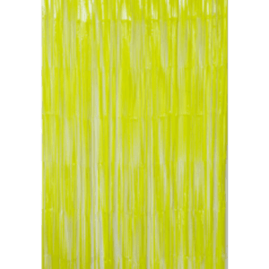 Cortina de tira Fluor  Neón, Amarillo