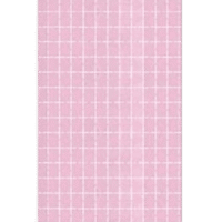 Cortina de cuadros Rosada