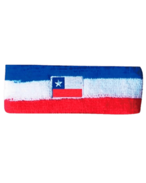 Diadema bandera Chile 5.5x20cm