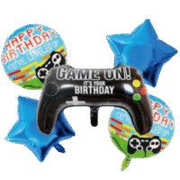 Set de Globos, 5 piezas, Gamer