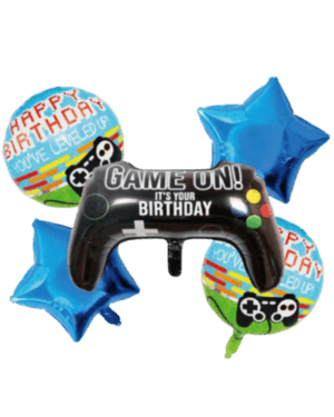 Set de Globos, 5 piezas, Gamer