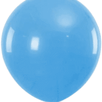 Globos Latex Celeste R12 25 piezas