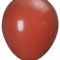 Globos Latex Marron R12 25 piezas