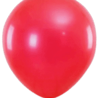 Globos Latex Rojos R12 25 piezas
