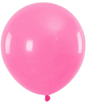 Globos Latex Rosado R12 25 piezas