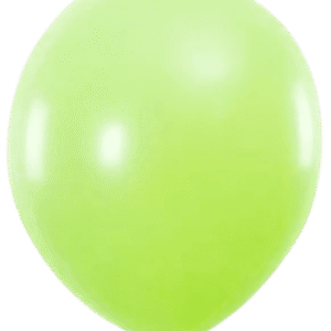 Globos Latex Verde manzana R12 25 piezas