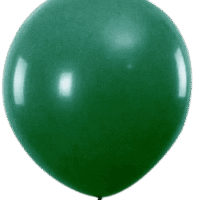 Globos Latex Verde R12 25 piezas