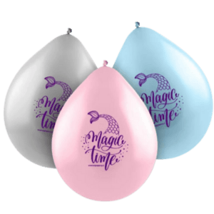 Globos látex de Sirena