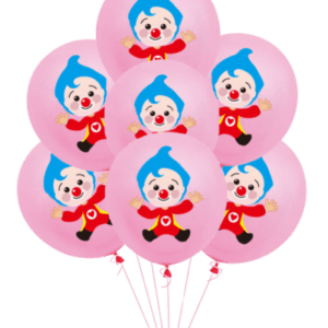 Globos Látex Plim Plim Blancos x 25 piezas