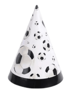Gorros pelotas de fútbol, 6 piezas