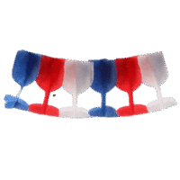 Guirnalda Fiestas Patrias Forma Copa 2M