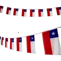 Guirnalda Bandera Chile