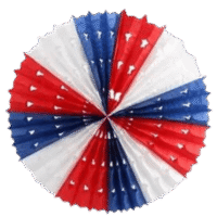 Guirnalda Decorativa tricolor Fiestas Patrias 50cm