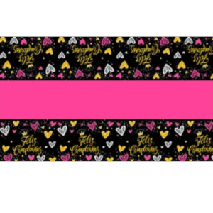 Mantel Feliz Cumpleaños Rosa