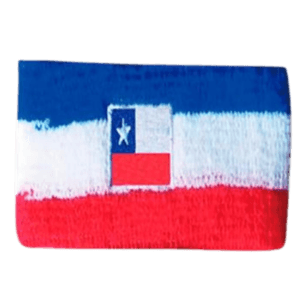 Muñequera Bandera Chile 5.5x6.5cm