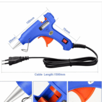 Pistola De Silicona Electrica 20w Incluye 2 Barras De 7mm